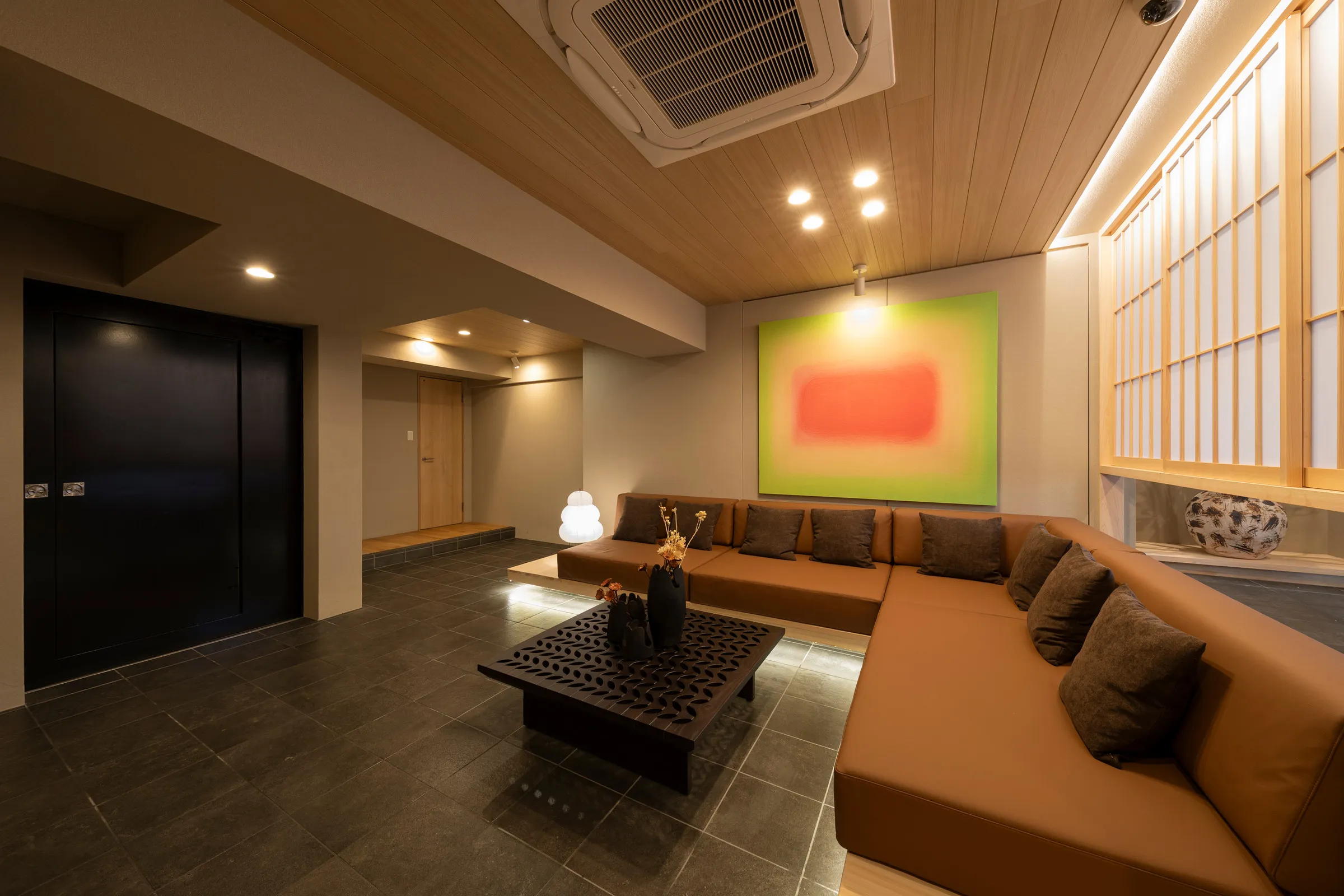 Shirakabanoyado KI NO NOKI — Living area