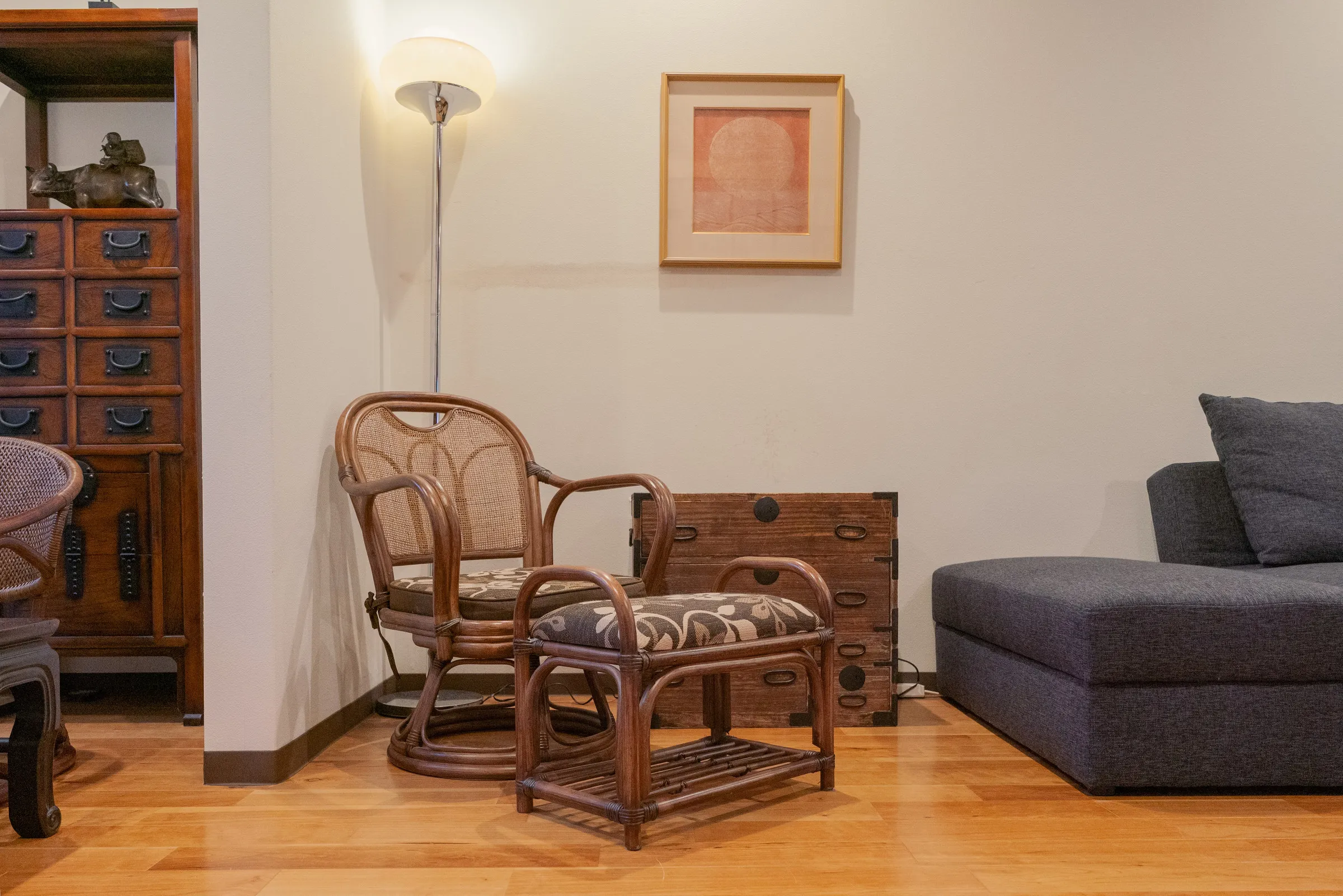 Shirakabanoyado MUTSUKI — Living area