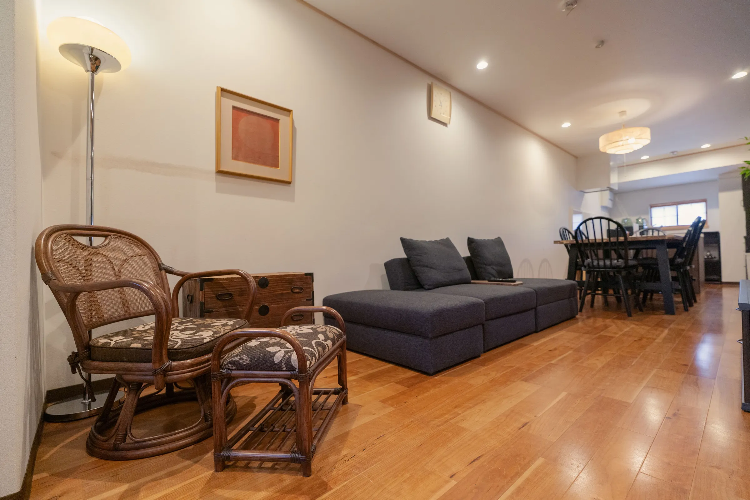 Shirakabanoyado MUTSUKI — Living area