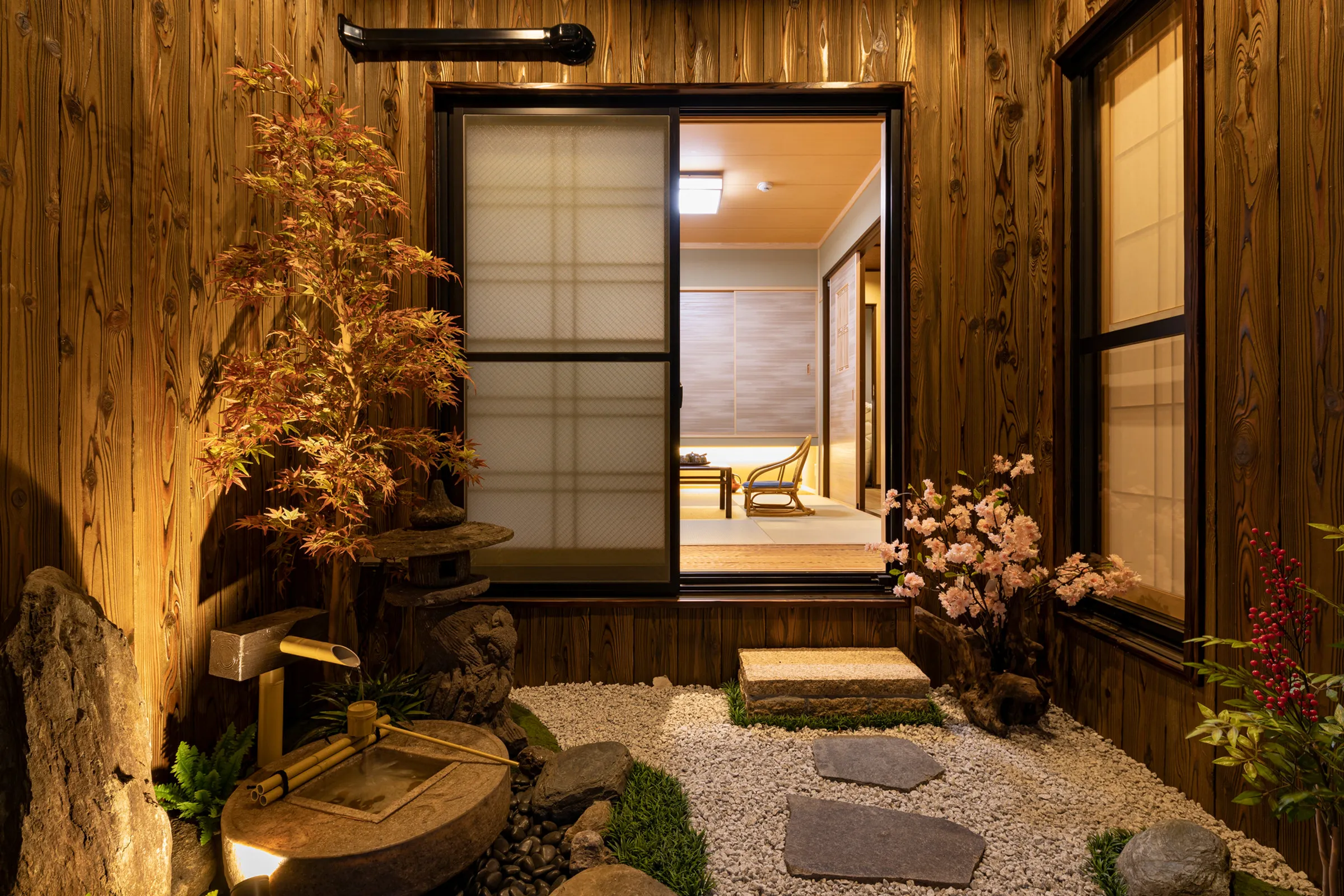 Shirakabanoyado AOARASHI — Garden