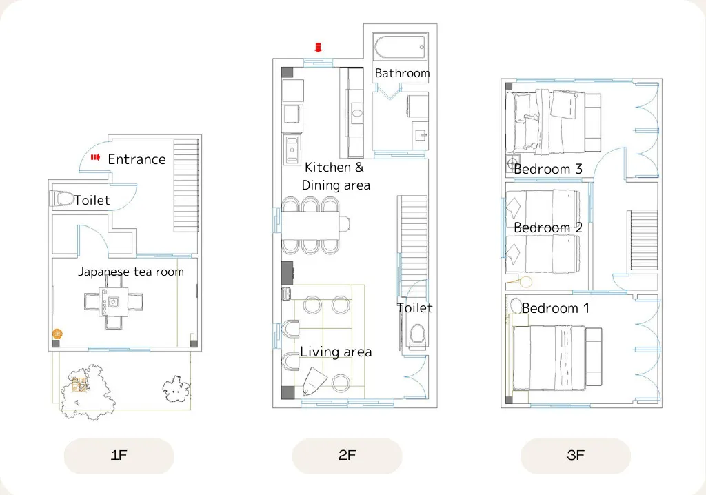 Shirakabanoyado HATSUMI — Floor plan