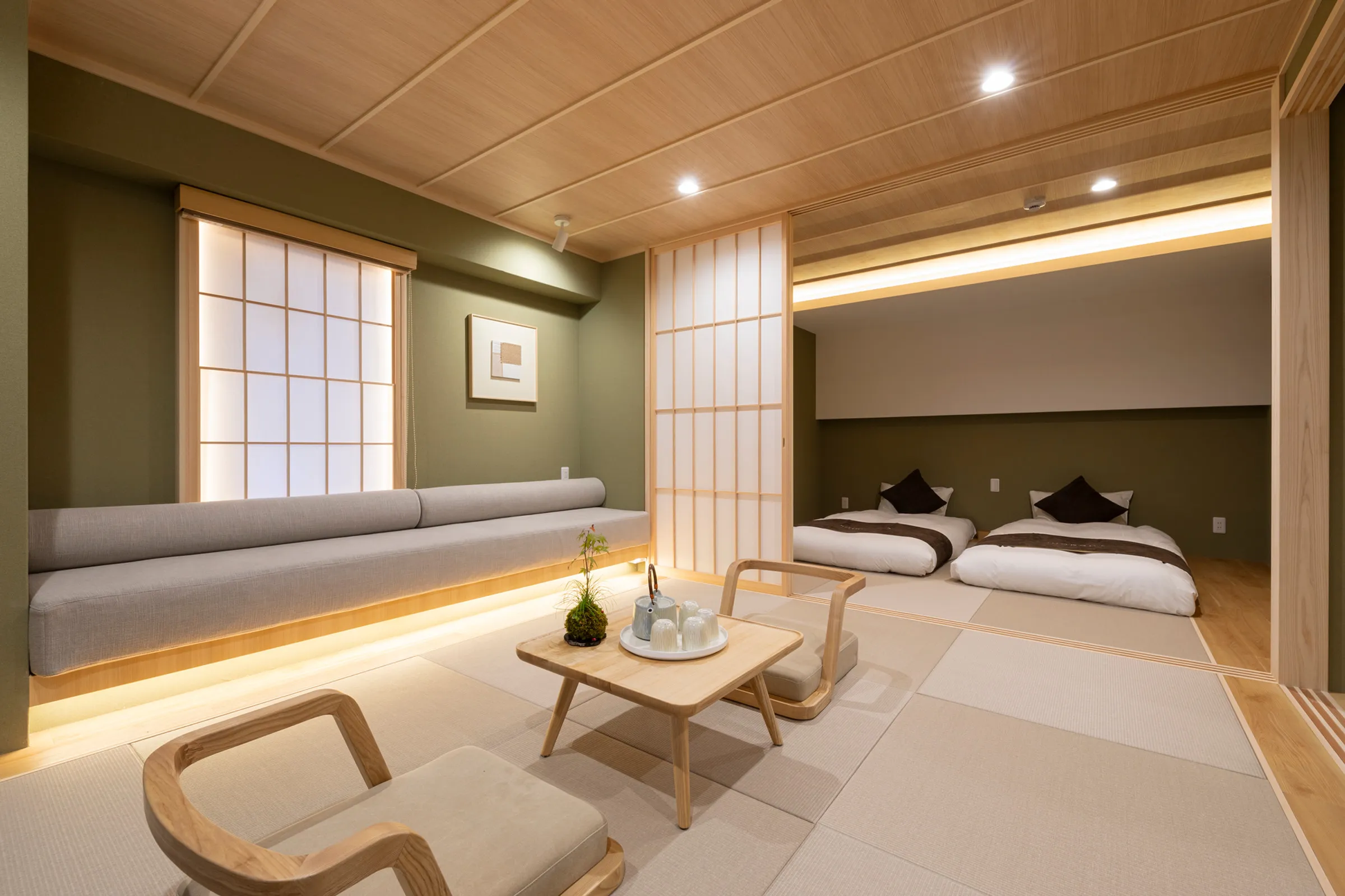 Shirakabanoyado KI NO NOKI — Living area