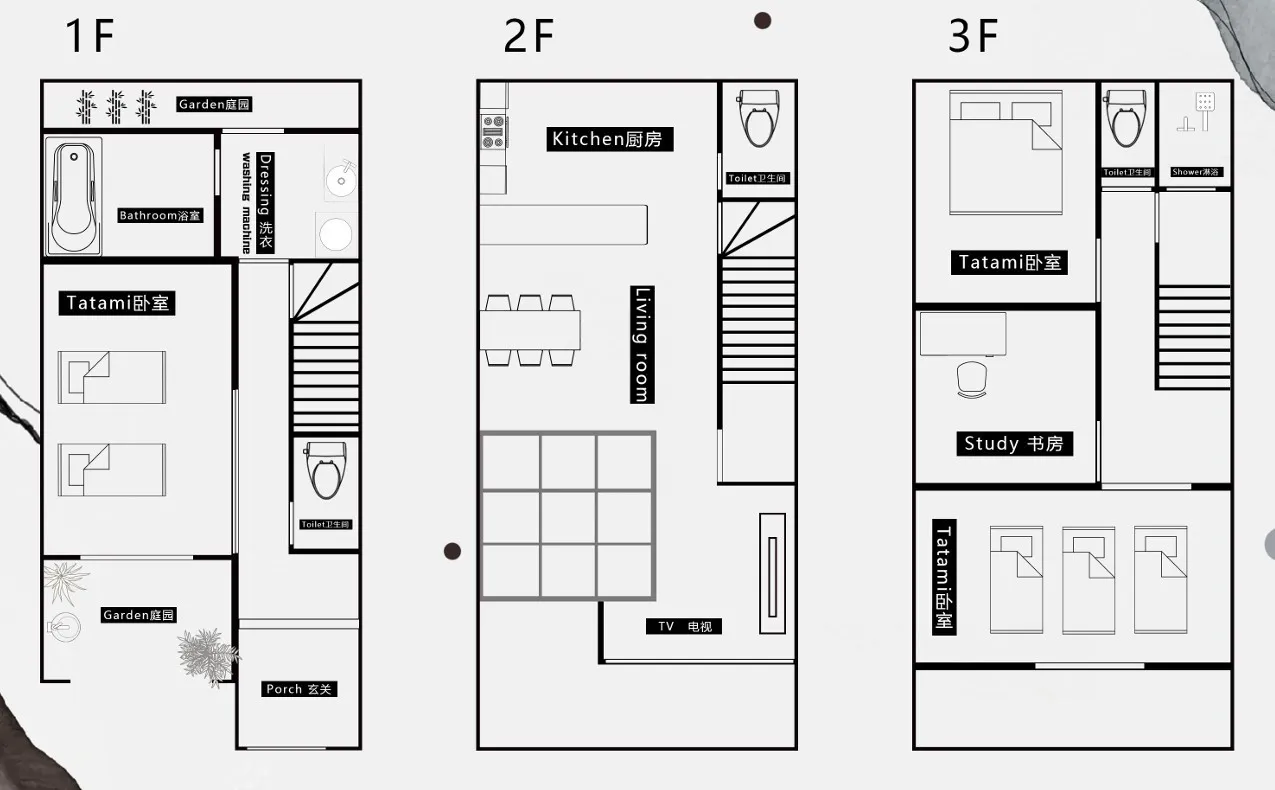 Shirakabanoyado AOARASHI — Floor plan