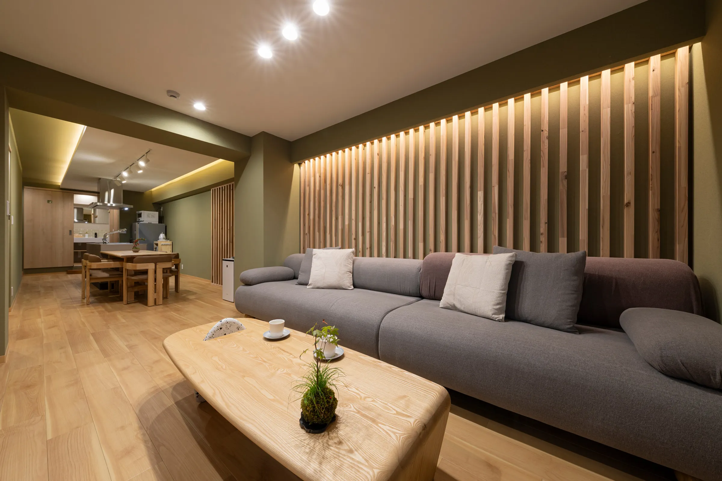 Shirakabanoyado KI NO NOKI — Living area